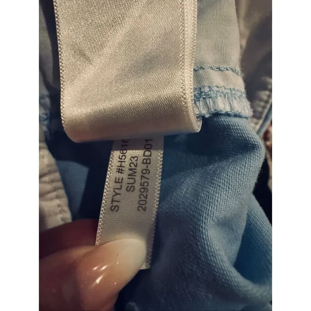 J.Crew Light Blue Chino Shorts Size 0 3” Inseam Cotton Preppy Summer